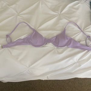 Lilac Bikini Top NWOT